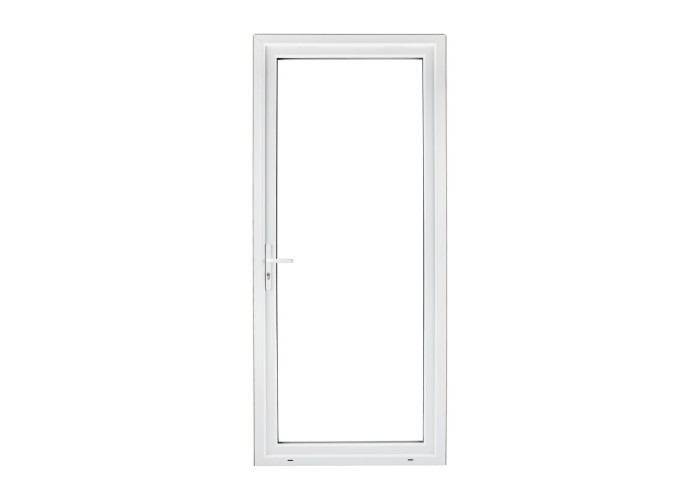 Porta-Janela PVC Vidro Transparente 80×205 | Veka 70 mm