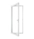 Porta-Janela PVC Vidro Transparente 90×205 | Veka 70 mm