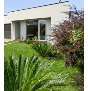 Porta-Janela PVC Vidro Transparente 90×205 | Veka 70 mm