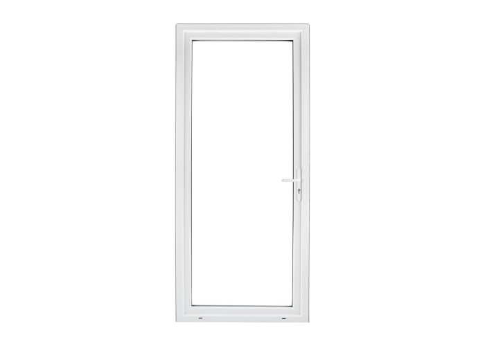Porta-Janela PVC Vidro Transparente 90×205 | Veka 70 mm