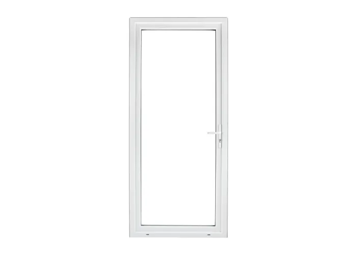 Porta-Janela PVC Vidro Transparente 90×205 | Veka 70 mm