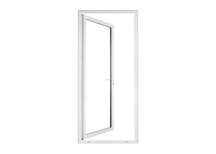 Porta-Janela PVC Vidro Transparente 90×205 | Veka 70 mm