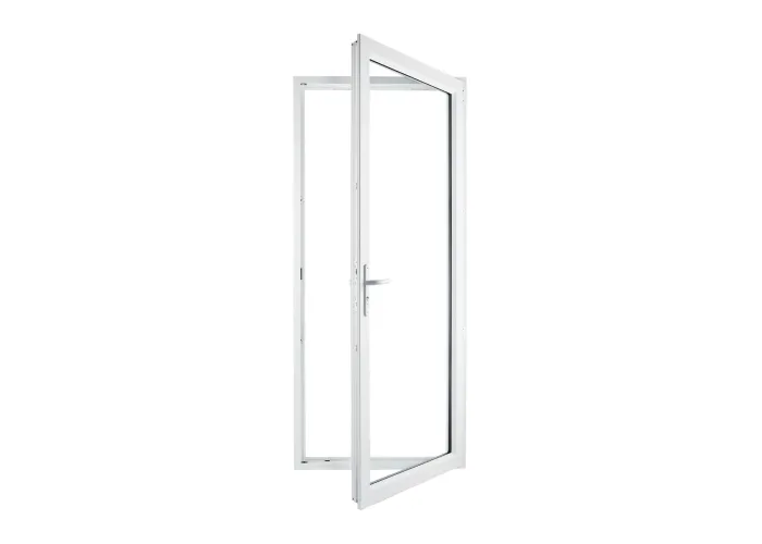 Porta-Janela PVC Vidro Transparente 90×205 | Veka 70 mm