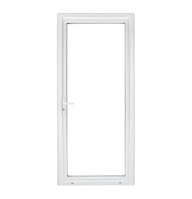 Porta-Janela PVC Vidro Fosco 80×205 | Veka 70 mm