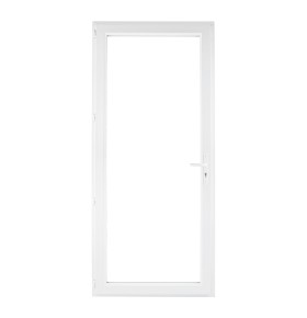 Porta-Janela PVC Vidro Fosco 80×205 | Veka 70 mm