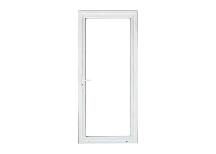 Porta-Janela PVC Vidro Fosco 90×205 | Veka 70 mm