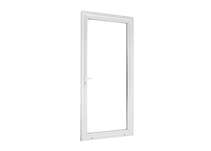 Porta-Janela PVC Vidro Fosco 90×205 | Veka 70 mm