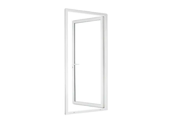 Porta-Janela PVC Vidro Fosco 90×205 | Veka 70 mm
