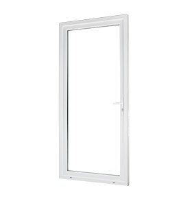 Porta-Janela PVC Vidro Fosco 90×205 | Veka 70 mm