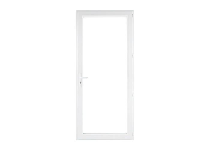 Porta-Janela PVC Vidro Fosco 90×205 | Veka 70 mm