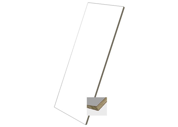 Porta Lisa MDF 80cm com Primário