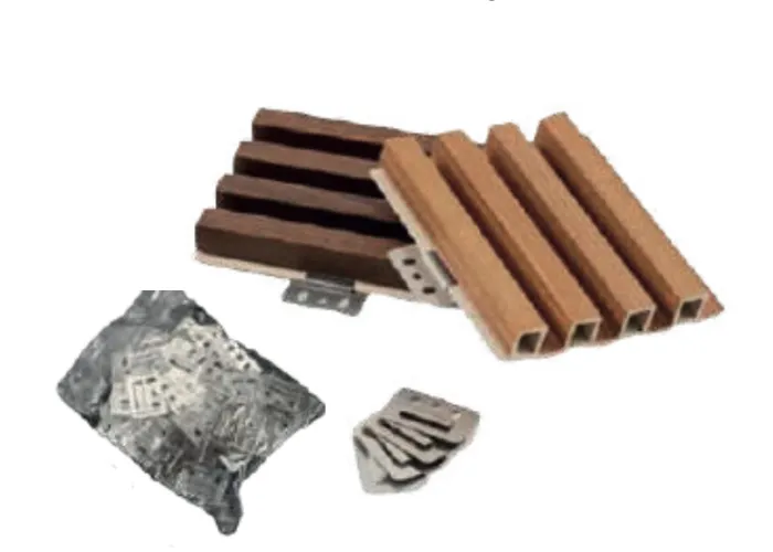 Clips de fixação para Revestimento Ripado Le Mur - Pack de 250 (Aprox. 30m2)