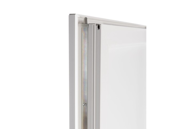 Porta Entrada PVC Manhattan 3 Vidros 90×205 | Veka 70 mm
