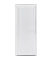 Porta exterior PVC Painel Liso Branco 90x205cm – Esquerda, Veka 70mm