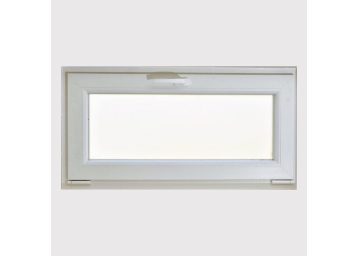 Janela PVC Basculante Vidro Duplo Aluplast A+ Por Medida