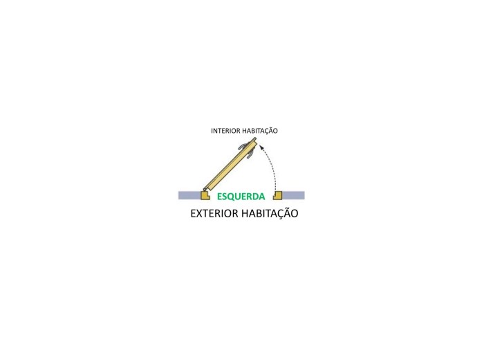 Porta Entrada PVC Manhattan 3 Vidros 90×205 | Veka 70 mm