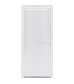 Porta exterior PVC Painel Liso Branco 80x205cm – Esquerda, Veka 70mm
