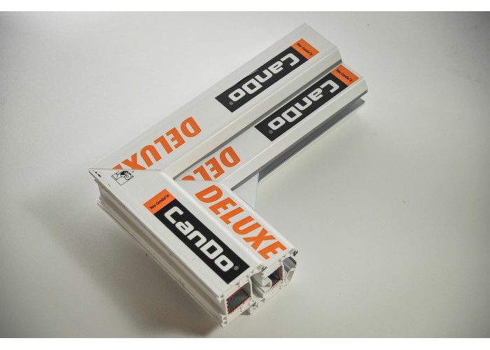 Janela PVC Oscilobatente 140x100 cm com Vidro Duplo | Cando