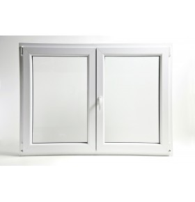 Janela PVC Oscilobatente Vidro Duplo Cando 2 Folhas