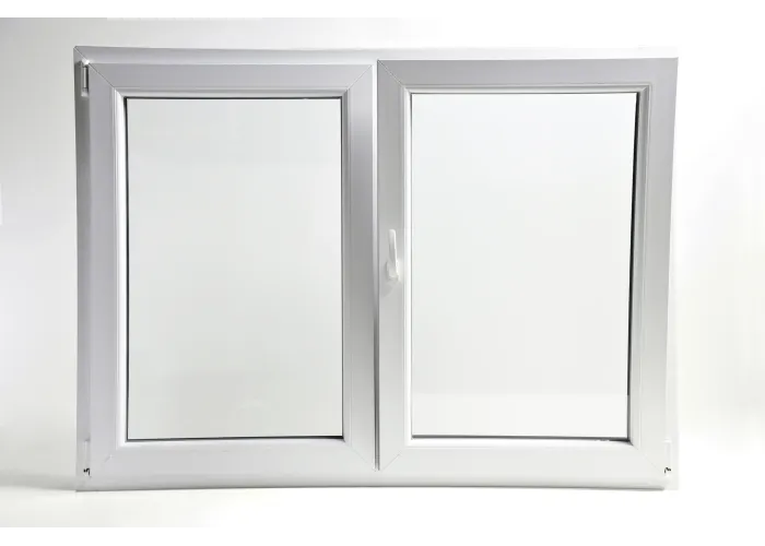 Janela PVC Oscilobatente 140x100 cm com Vidro Duplo | Cando