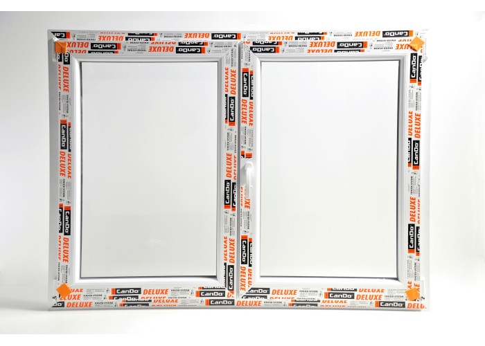 Janela PVC Oscilobatente 140x100 cm com Vidro Duplo | Cando