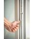 Porta Janela PVC Oscilobatente 130x200 cm com Vidro Duplo | Cando