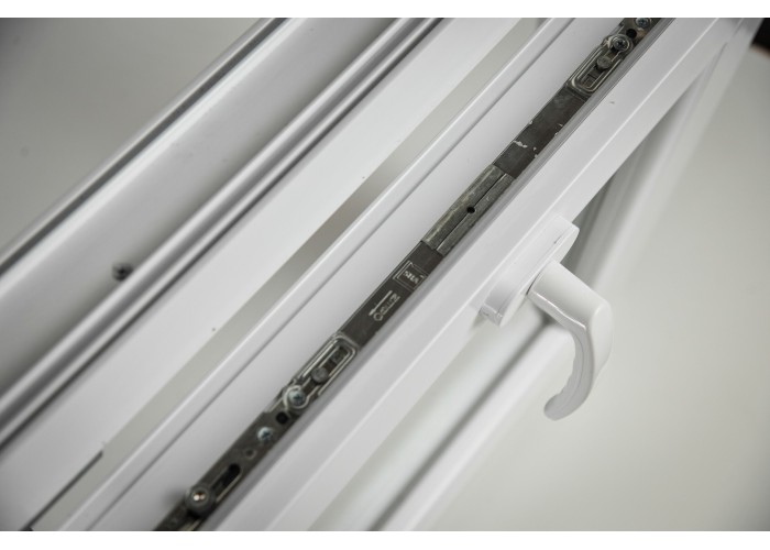 Porta Janela PVC Oscilobatente 130x200 cm com Vidro Duplo | Cando