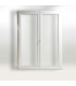 Porta Janela PVC Oscilobatente 130x200 cm com Vidro Duplo | Cando