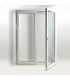 Porta Janela PVC Oscilobatente 130x200 cm com Vidro Duplo | Cando