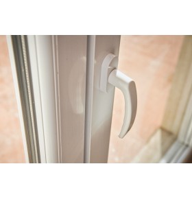 Porta Janela PVC Oscilobatente 130x200 cm com Vidro Duplo | Cando