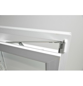 Porta Janela PVC Oscilobatente 140x200 cm com Vidro Duplo | Cando