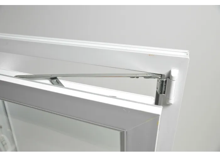 Porta Janela PVC Oscilobatente 140x200 cm com Vidro Duplo | Cando