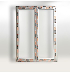 Porta Janela PVC Oscilobatente 140x200 cm com Vidro Duplo | Cando