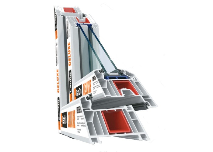 Porta Janela PVC Oscilobatente 140x200 cm com Vidro Duplo | Cando