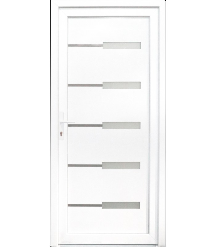 Porta Exterior PVC Alasca 98x208cm Direita