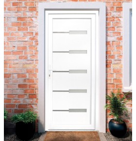 Porta Exterior PVC Alasca 98x208cm Direita