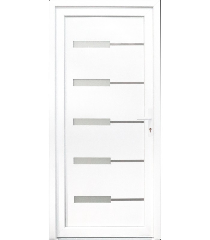 Porta Exterior PVC Alasca 98x208cm Esquerda