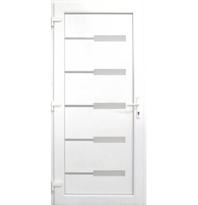 Porta Exterior PVC Alasca 98x208cm Esquerda