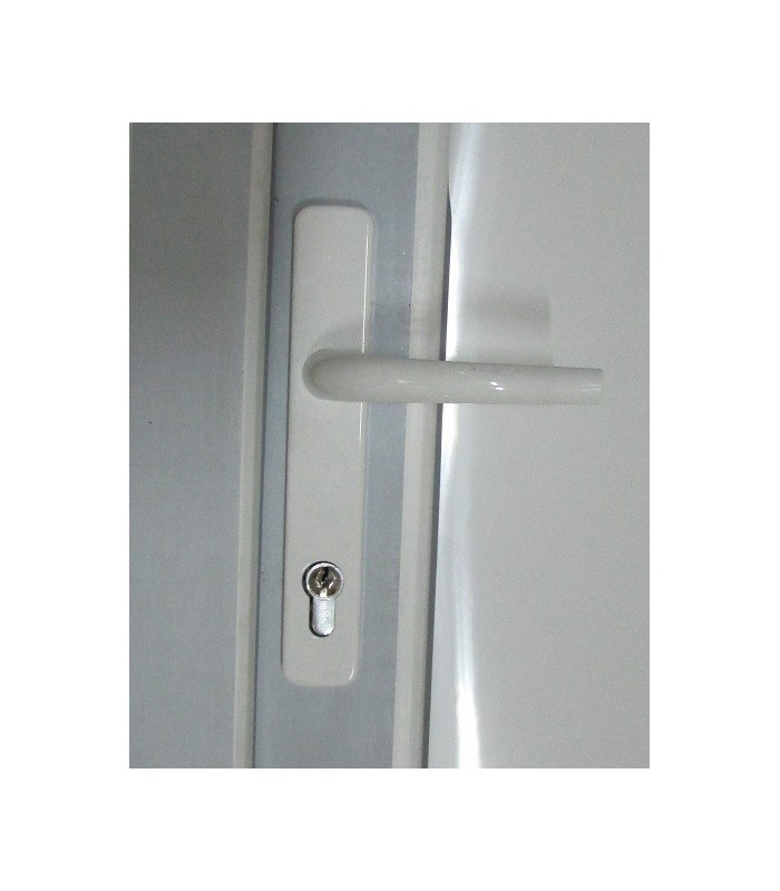 Porta Exterior PVC Burgos com postigo 98x208cm Direita