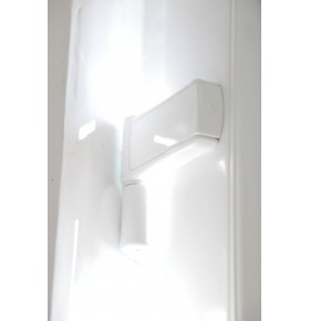 Porta Exterior PVC VIGO 98x208cm com vidro vertical Esquerda