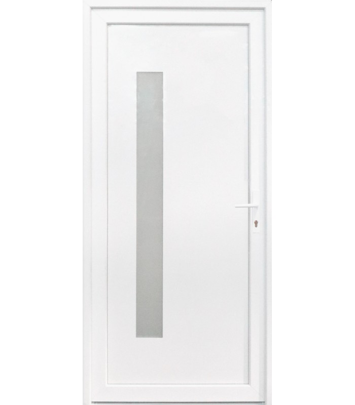 Porta Exterior PVC VIGO 98x208cm Vidro vertical ESQUERDA
