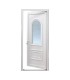 Porta de Entrada PVC VEKA PLUS 5 Roma Branca por Medida | Segurança e Conforto