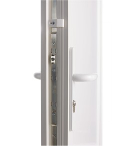 Porta de Entrada PVC VEKA PLUS 5 por Medida | Segurança e Conforto