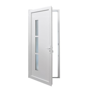 Porta de Entrada PVC VEKA PLUS 5 por Medida | Segurança e Conforto