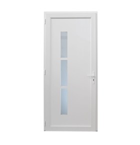 Porta de Entrada PVC VEKA PLUS 5 por Medida | Segurança e Conforto