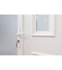 Porta PVC por Medida Milão Branca | VEKA PLUS 5 Segurança e Conforto