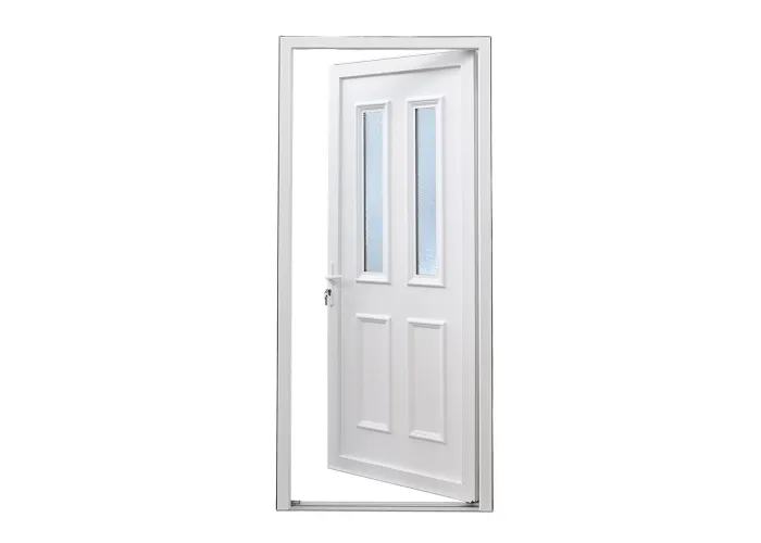Porta PVC por Medida Milão Branca | VEKA PLUS 5 Segurança e Conforto