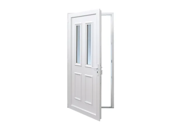 Porta PVC por Medida Milão Branca | VEKA PLUS 5 Segurança e Conforto