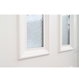 Porta PVC por Medida Milão Branca | VEKA PLUS 5 Segurança e Conforto