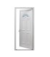 Porta PVC por Medida Oxford Branca | VEKA PLUS 5 Segurança e Conforto